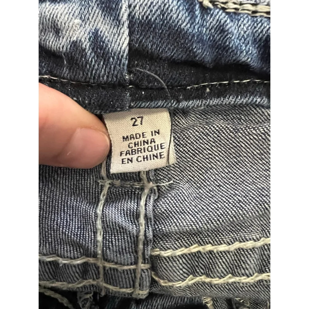 Women's True Religion Blue Skinny Jeans Size 27 - Picture 10 of 10